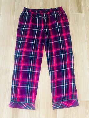 Victoria’s Secret Flannel Plaid Pajama Pants Pajamas Large